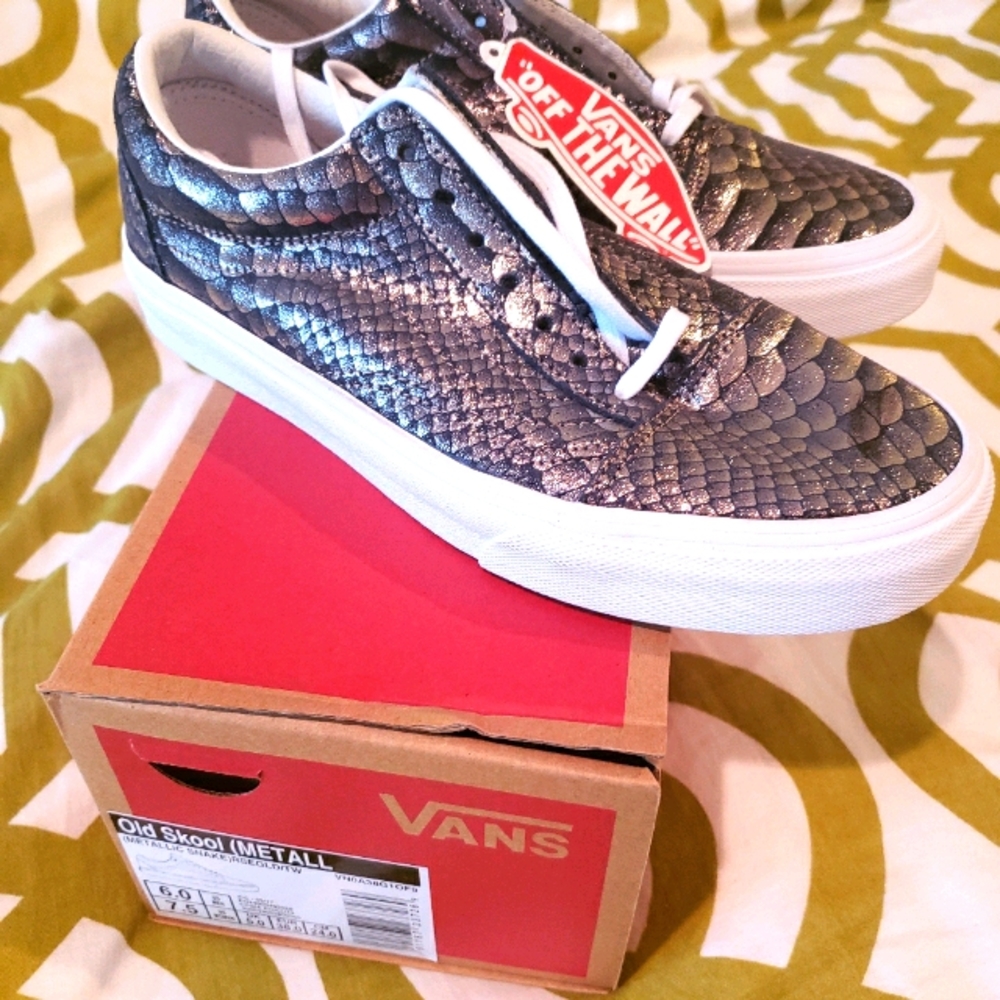 Vans Metallic Snakeskin
